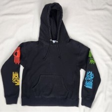 Champion  Super Mario Bros Reverse Weave Black Hoodie