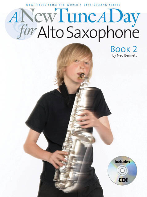 A New Tune A Day for Alto Sax Book 2 Beginner Lessons Learn How to Play CD