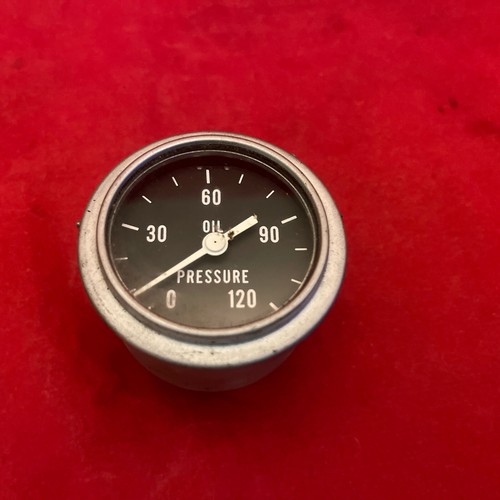 KAWASAKI OIL PRESSURE GAUGE Z1 900 KZ 900 1000 CB750 Triumph BSA 0-120 psi