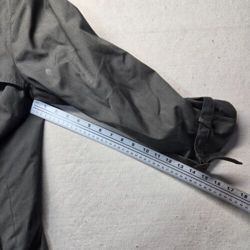 Doppelreihiger Trenchcoat Regenjacke für Herren grau 40R 40 R - Bild 7 von 9