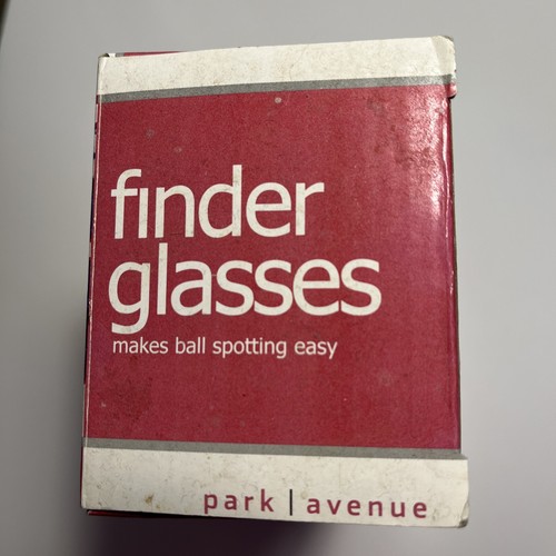 Park Avenue Golf Ball Finder Glasses Makes Ball Spotting Easy Zippered Case - Picture 4 of 9