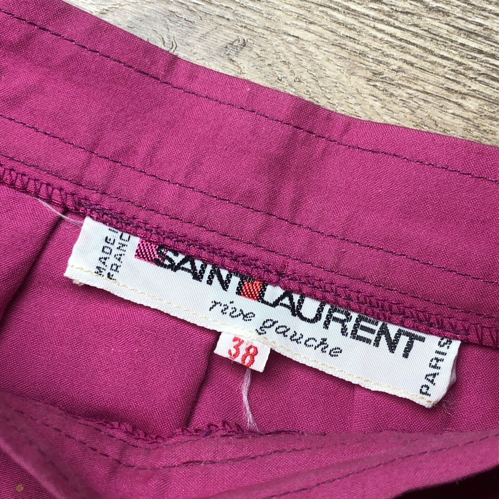 Gonna Yves Saint Laurent YSL taglia 38(S) vintage anni 70