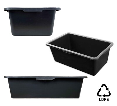 Mortar Mixing Tub Container Garden Construction Building Plastering 40L ...