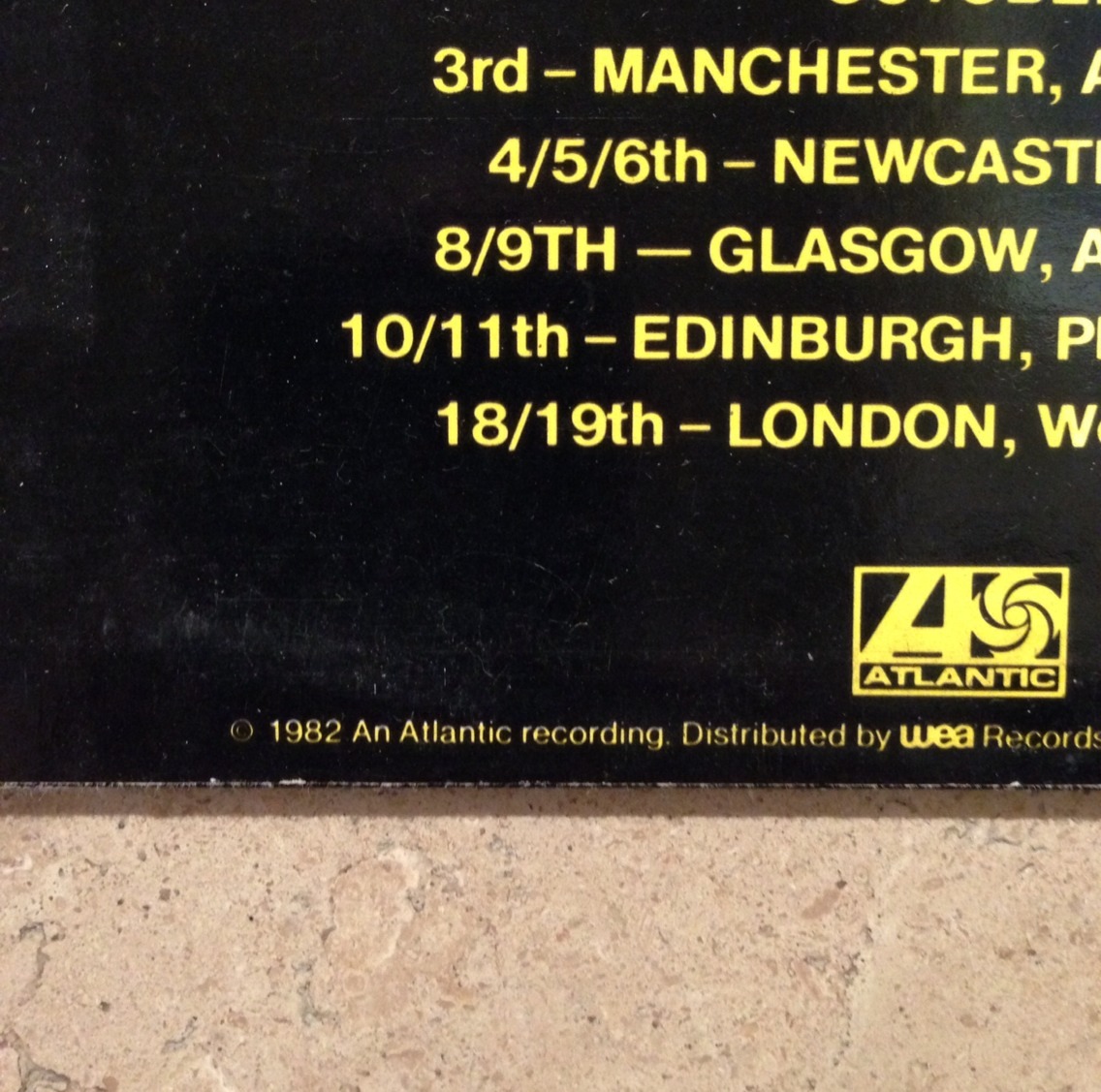 AC/DC For Those About To Rock 12" Single EP LP RARE