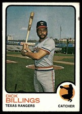 1973 Topps Dick Billings Texas Rangers #94
