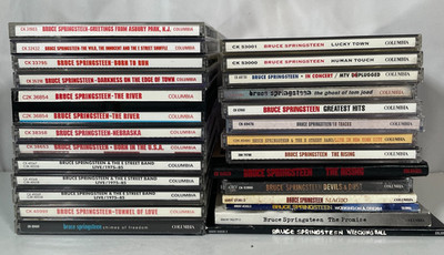 BRUCE SPRINGSTEEN CD Lot of 26 Greetings Born To Run Darkness River Nebraska