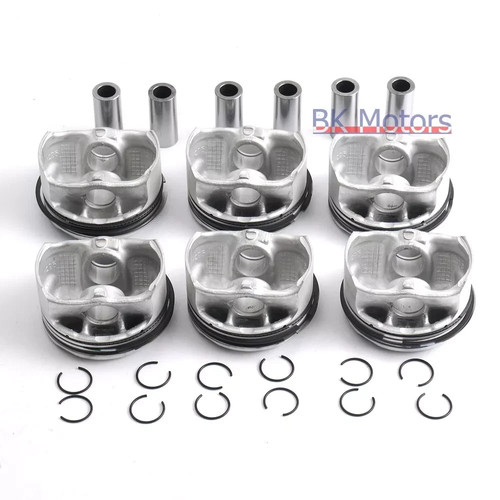 Engine Rebuild Kit Pistons Bearing CR 11:1 For 325i 523i E60 E83 E91 N52B25 2.5 - Picture 4 of 7