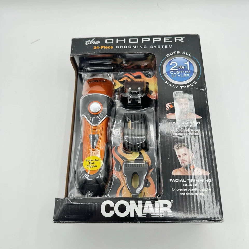 Conair "The Chopper"  24 Piece - Hair Clipper Blade & Facial Trimming Blade - Image 4 of 4
