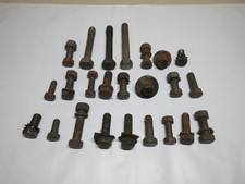 Ford Gpw Jeep F Marked Bolt - Lot Of 25 Bolts - Original Ford Gpw Jeep F Marked Bolt - Lot Of 25 Bolts - Original
