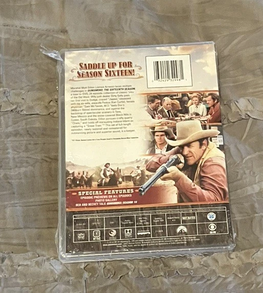 GUNSMOKE TV SERIES COMPLETE SIXTEENTH SEASON 16 FREE SHIPPING NEW - Image 2 of 2