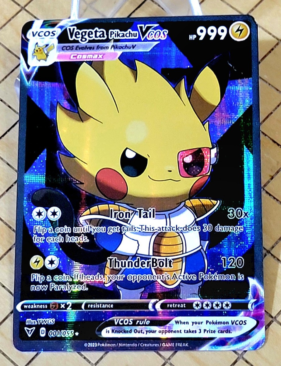 Pokemon Vegeta Pikachu VCOS Cosplay Anima Waifu Doujin ACG DIY F/A