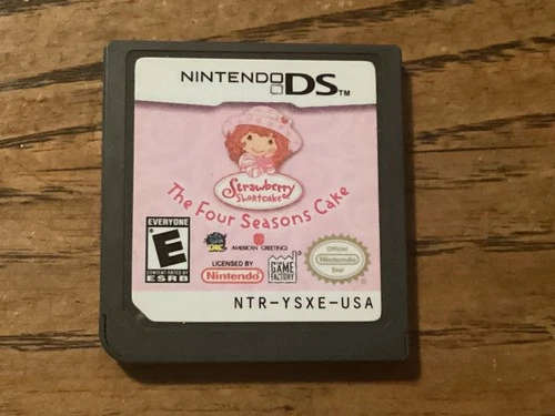 Strawberry Shortcake The Four Seasons Cake Nintendo DS Authentic Tested Cart