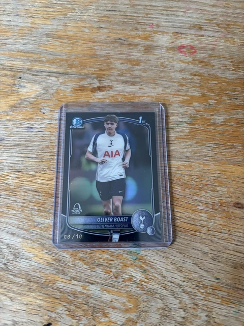 06/10 2026 Topps Chrome UEFA Club BU-OB Oliver Boast Bowman UEFA Youth League