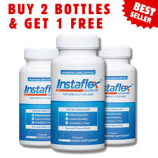 3 Packs Instaflex Advanced Joint Support Supplement 30 Capsules New Exp 11/2027