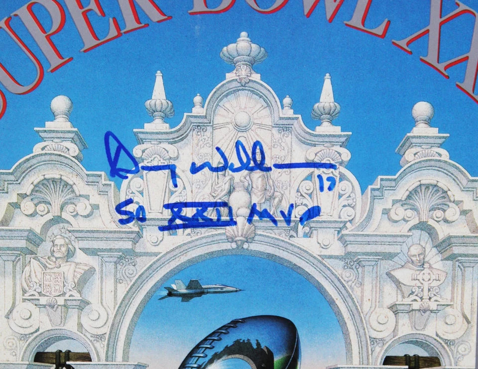 Commanders Doug Williams "SB XXII MVP" Signed Super Bowl XXII Program BAS Wit - Image 2 of 4