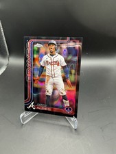 2025 Topps Chrome Black Raywave (Lava) Ozzie Albies /10 #206 🔥🔥🔥