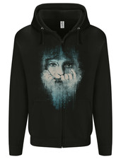 Abstract Art Woman Mens Zip Up Hoodie