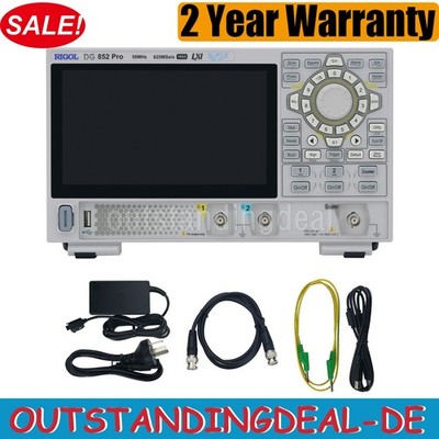RIGOL DG852 Pro 50MHz Arbitrary Waveform Generator with 7-inch Touch Screen ot34