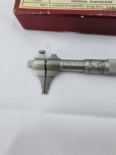 Starrett No. 700 Inside Micrometer - Picture 3 of 6