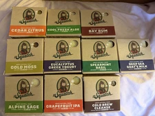 Dr. Squatch Natural Bar Soap for Men 10 Scent Variety Gift Pack Set FreeShipping