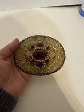 Unique Beaded Belt buckle