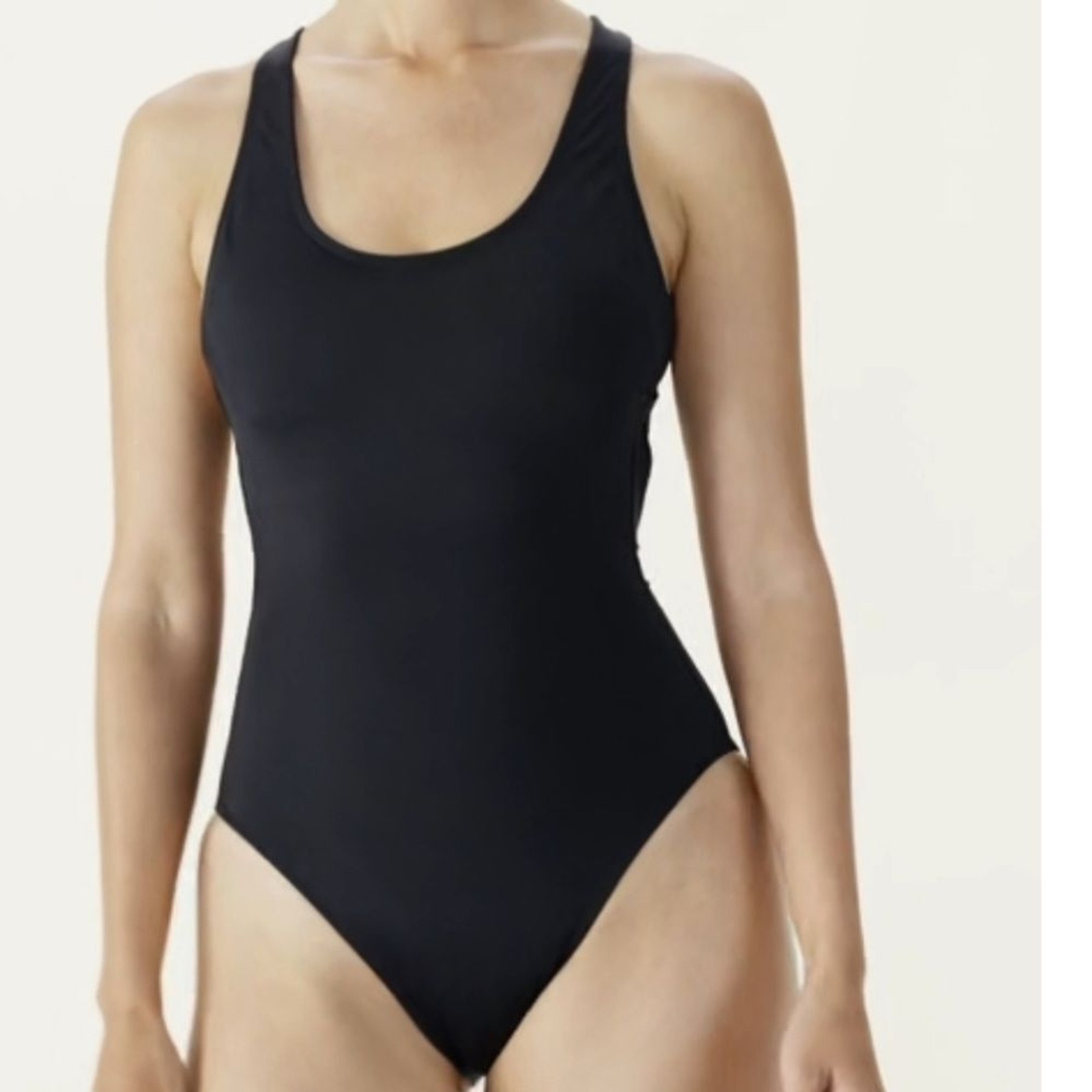 Tulum The Cheeky Tulum One Piece Swimsuit Black size S NWT