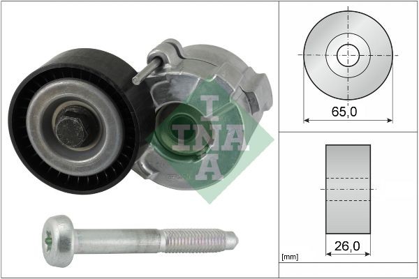 NEU - Schaeffler INA 534061010 Riemenspanner, Keilrippenriemen FüR Alfa Romeo-image
