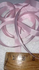 108" Grosgrain 5/8" Wide Ribbon Pink 3 Yards Sew Crafting Hair Clothing