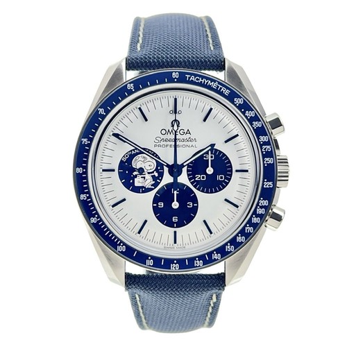 Omega Speedmaster Snoopy Steel Blue 42mm Manual Men's Watch 310.32.42.50.02.001