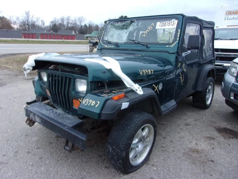 Espejo retrovisor lateral del conductor manual LHD compatible con 87-95 97-02 WRANGLER 1818387 Foto 2 de 4