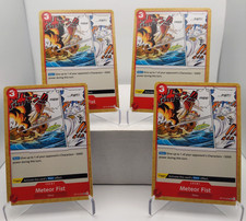 Meteor Fist Playset - OP13-020 x4 - Carrying On His Will - One Piece TCG