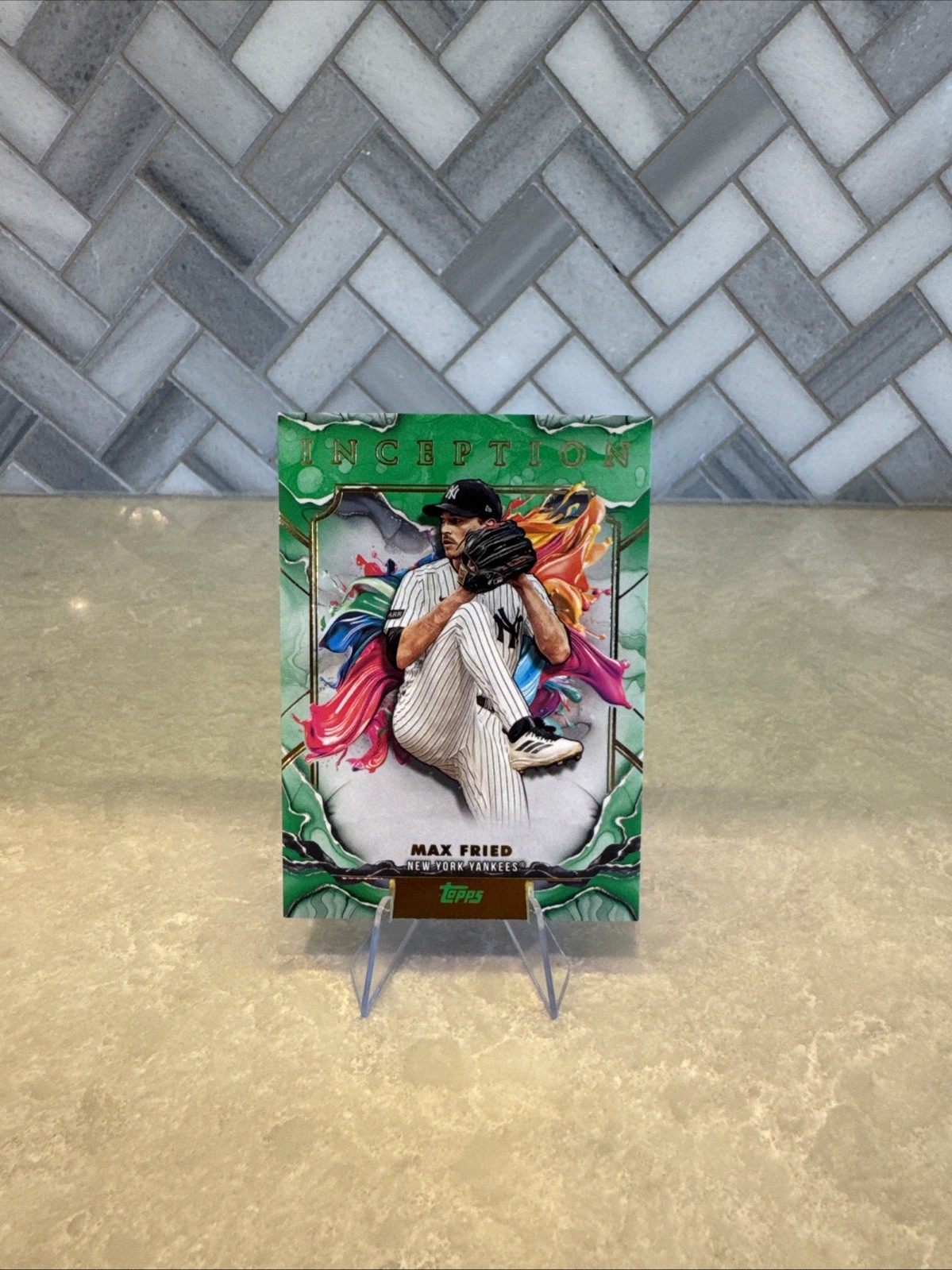 2025 Topps Inception Max Fried #58 Green SP New York Yankees