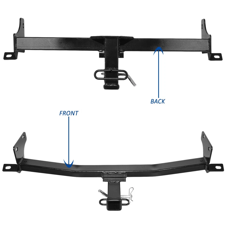 Receptor de enganche de remolque parachoques trasero de 2" clase 3 para Jeep Patriot Compass 07-10 Foto 3 de 4