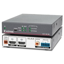 Brand new Extron HAE 100 4K Audio De-Embedder HDMI Analog S/PDIF Outputs 4K