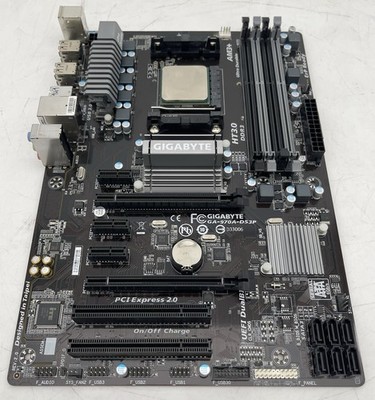 Gigabyte GA-970A-DS3P Motherboard w/ AMD FX-6300 FD6300WMW6KHK 3.5GHz CPU