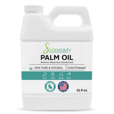 Palm Oil RBD Cold Pressed 100 Pure Natural Non-GMO 32 fl oz