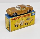 Matchbox Lesney – 33c   Lamborghini Miura   1968   GOLD    (ID#87)