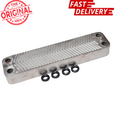Heat Exchanger  87161066850 Worcester Greenstar Junior 28i Hot Water (16 Plate)
