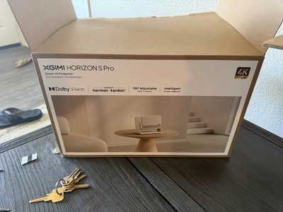XGIMI HORIZON S Pro 4K Home Projector, Dolby Vision, 1800 ISO Lumens
