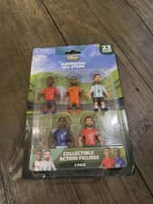 Supergoal All Stars Collectible Soccer Action Figures 5 Pack MESSI