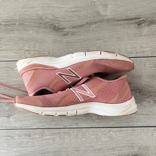 New Balance 711 Schuhe Damen 8,5 B Turnschuhe Laufschuhe rosa koralle Schnürschuhe - Bild 3 von 12