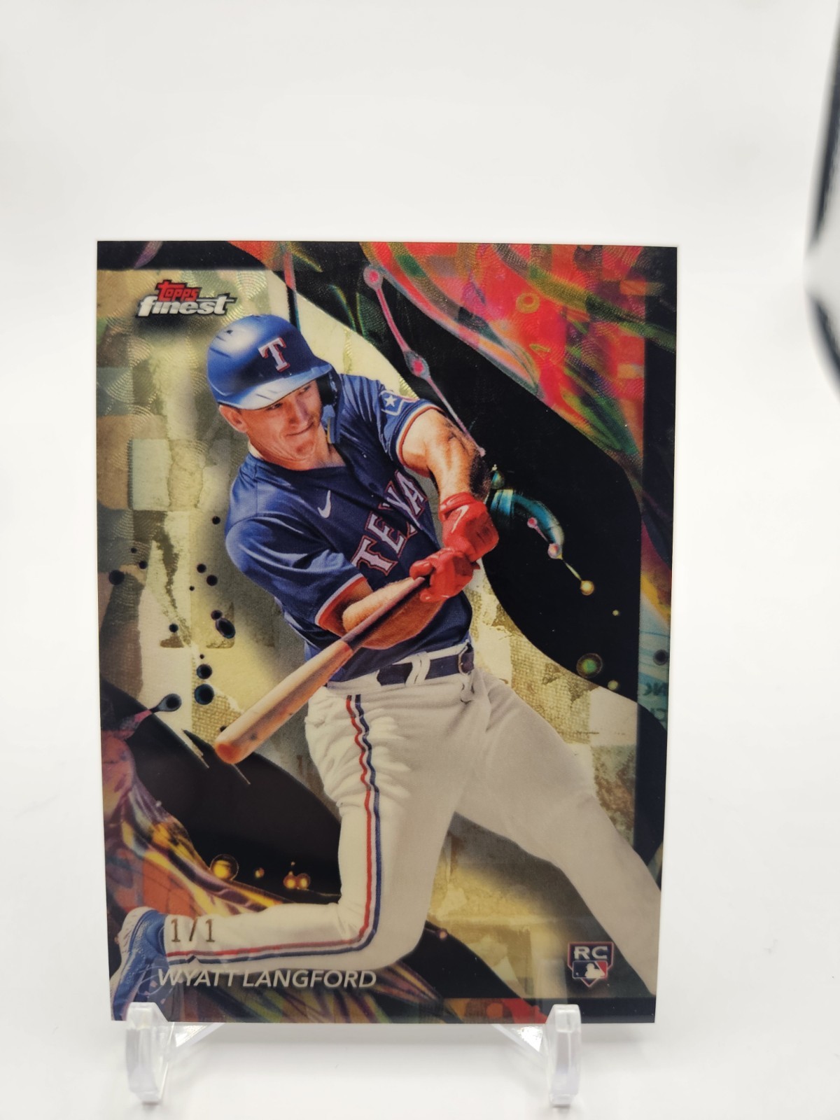 Wyatt LANGFORD 2024 Topps Finest 1/1 Superfractor - Uncommon #141