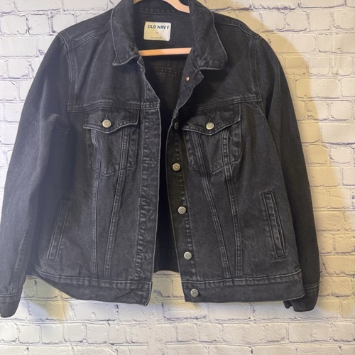 Old Navy Jean Jacket This is a size: Woman's XXL... - Depop