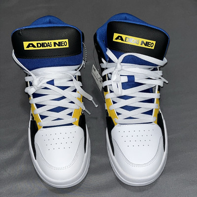 Adidas Entrap Neo Mid Golden State Warriors Men's Size 9 1/2 Blue/Yellow GW4399