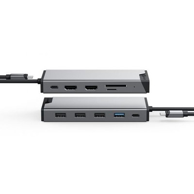 ALOGIC DV3 Kabelgebunden USB 3.2 Gen 1 (3.1 Gen 1) Type-C Silber