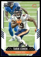 2021 Score Tarik Cohen Chicago Bears #122