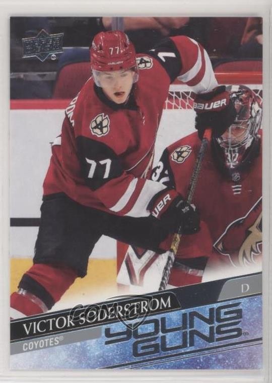 2020-21 Upper Deck Young Guns Victor Soderstrom #221 Rookie RC
