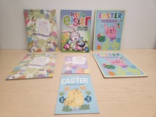 KIDS EASTER SPRING SEASON COLORING ACTIVITY BOOKS SET 7
