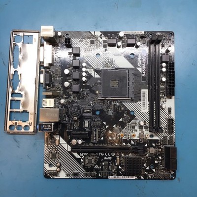 *AS-IS* ASRock B450M-HDV AMD AM4 DDR4 Motherboard *READ*