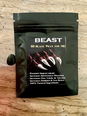 10 Pills Male Enhancement BEAST Best Supplemental Support Pills Gator Chomp